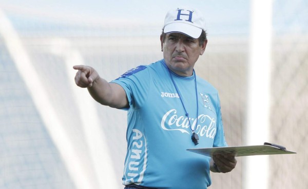 Jorge Luis Pinto se mantiene con la Sub-23 de Honduras