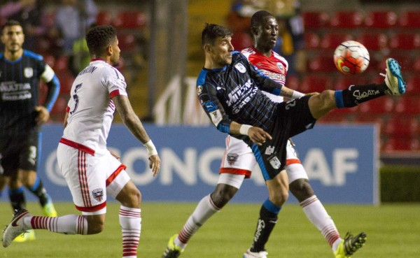 Querétaro venció al DC United en cuartos de final de la Liga de Concacaf
