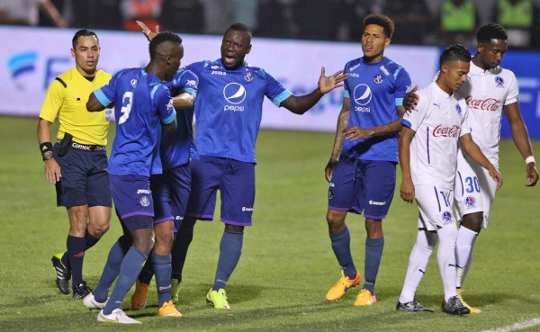 La ida del Motagua-Olimpia empata récord de finales con más penales