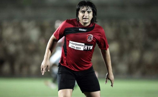 Luis López hace algunos años fue considerado como el delantero de Honduras.