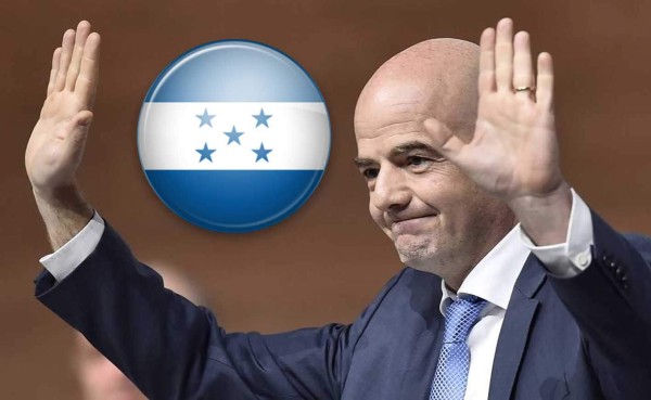 Honduras recibirá 28.5 millones de lempiras con Infantino como presidente de FIFA