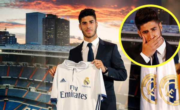Asensio fue presentado en Real Madrid y al recordar a su madre, soltó en llanto