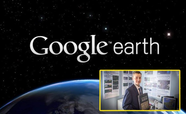 A sus 15 años descubre ciudad Maya con ayuda de Google Earth