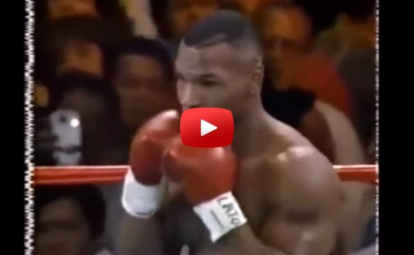 Aparece un smartphone en video de pelea de Tyson de 1995