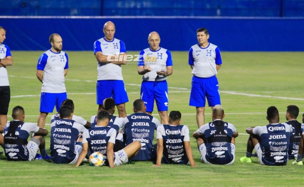 Las imágenes del inicio de la preparación de Honduras para amistosos con Puerto Rico y Chile