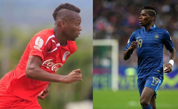 Kevin Álvarez se hizo el look de Paul Pogba &nbsp;&nbsp;