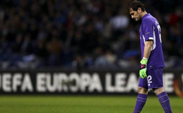 Iker Casillas: 'Esperemos que el año que viene estemos en Champions y no aquí'