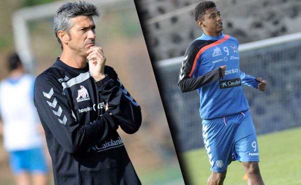 Técnico del Tenerife tiene dudas de la participación de Choco Lozano