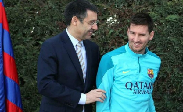 Presidente del Barcelona: 'Leo, quien te ataca a ti, ataca al Barça'