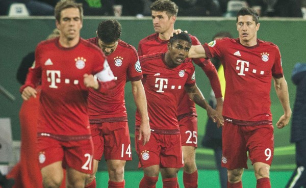 Bayern Múnich venció al Wolfsburgo y avanza en la Copa de Alemania
