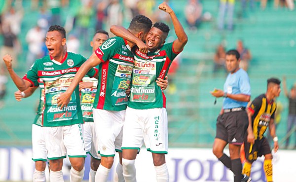 Marathón saca mínima ventaja de cara a la vuelta de repechaje ante Real España