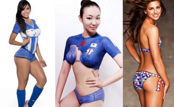 ¡De Infarto! Los mejores body paint del fútbol