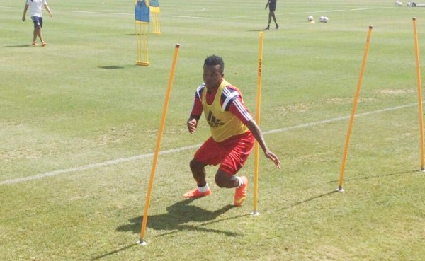 Marvin Chávez se reintegra a los trabajos de Chivas Usa