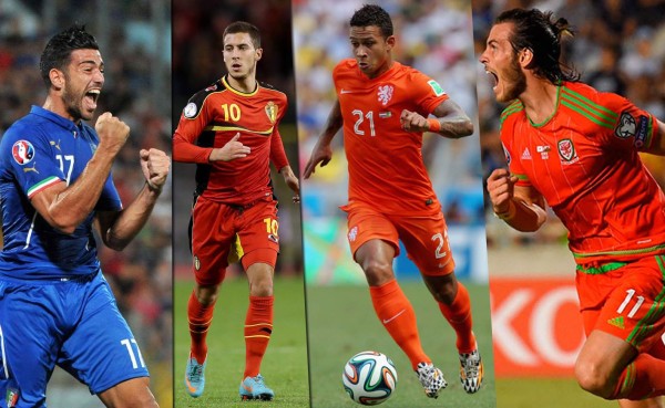 Italia, Bélgica y Gales, a la Eurocopa; Holanda aún sueña con la repesca