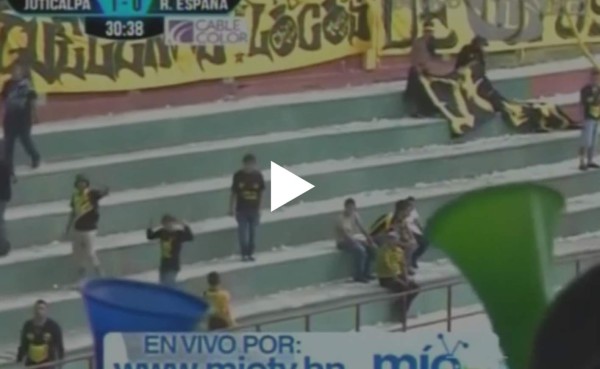 Barra del Real España llevó el vandalismo a Olancho