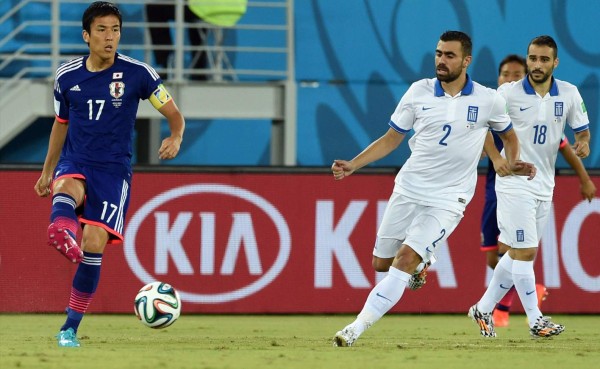 Japón y Grecia se hicieron daño con un empate en Natal