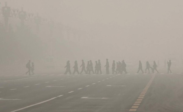 Informe especial: Alerta roja en China por la fuerte contaminación (Fotos)
