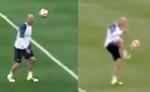 VIDEO: Zinedine Zidane conserva su magia a los 44 años