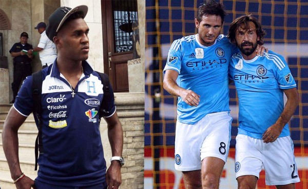 Beckeles se pierde juego ante Pirlo y Lampard por la Selección de Honduras