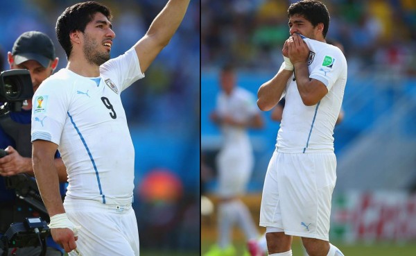 FIFA castiga con 9 partidos al uruguayo Luis Suárez
