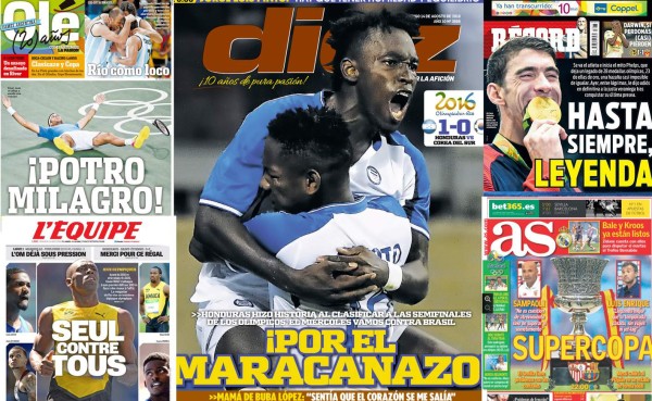 PORTADAS: Lo que el mundo amaneció diciendo este domingo 14 de agosto&nbsp;&nbsp;