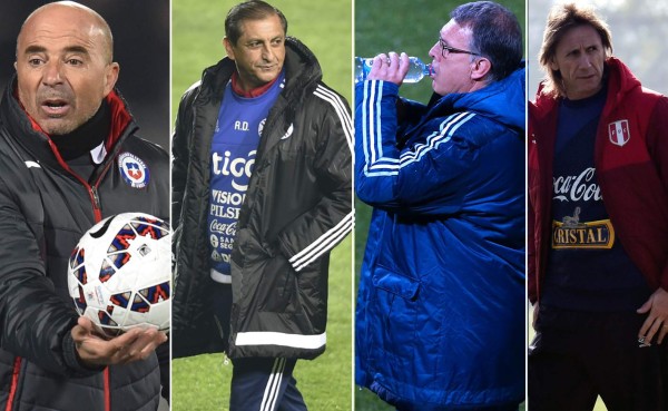 Cuatro técnicos argentinos dirigirán en la semifinales de Copa América