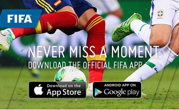 La aplicación oficial del Mundial logra récord de descargas