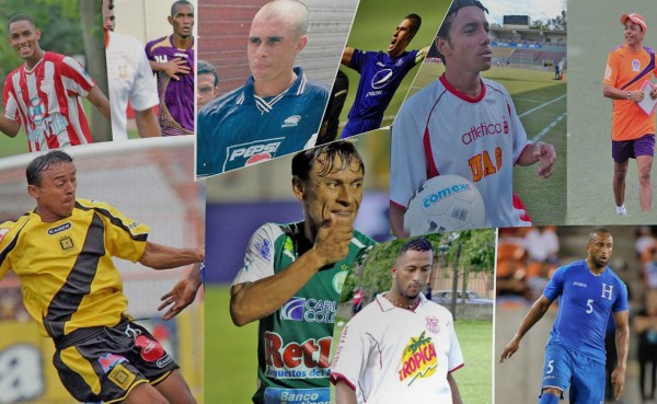 FOTOS: El antes y después de las figuras del fútbol hondureño