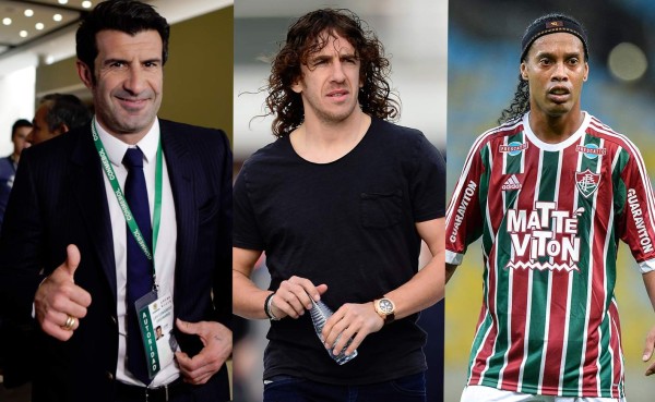 Figo, Ronaldinho, Pires y Puyol jugarán partido de exhibición en Kuwait