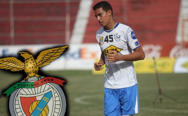 El hondureño Devron García irá a hacer prueba al Benfica de Portugal