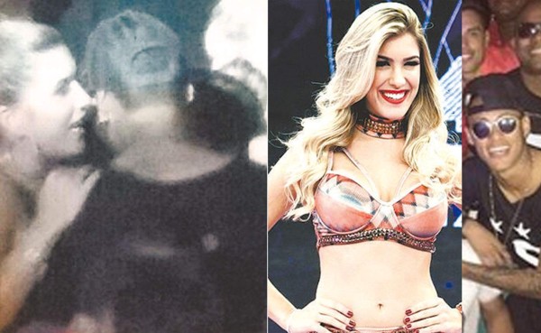 Neymar fue fotografiado con la que sería su nueva pareja