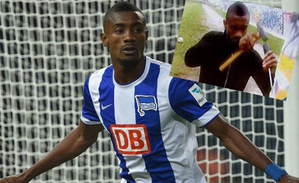 Jugador marfileño Kalou podría ser multado por 'destruir' el muro de Berlín