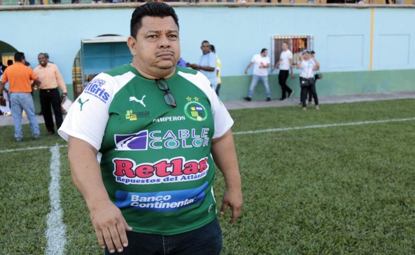 Presidente del Juticalpa se retira después del juego ante Marathón