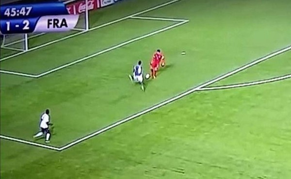 VIDEO: La asombrosa locura del hijo de Zidane en el Mundial Sub-17
