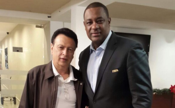 Presidente de Concacaf está en Honduras para sorteo del premundial Sub-17