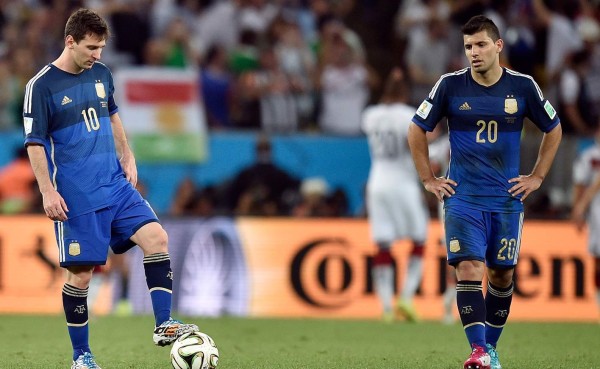 Argentina, sin Messi ni Agüero ante Brasil y Colombia