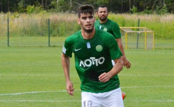 Alfredo Mejía juega su primer amistoso con el Panthrakikos de Grecia
