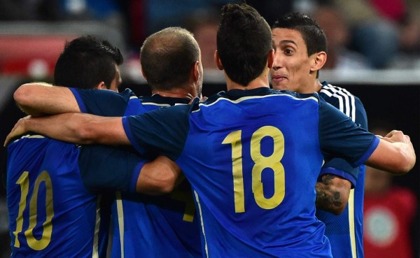 Con exhibición de Di María, Argentina se venga de Alemania