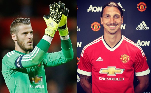 De Gea da la bienvenida a Ibrahimovic al 'Teatro de los sueños'