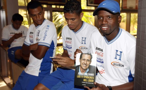 Jorge Valdano ha motivado a los jugadores de Honduras