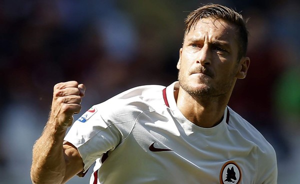 Francesco Totti se convierte en el segundo máximo goleador histórico de la Serie A&nbsp;&nbsp;