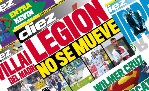 Las portadas digitales de DIEZ para hoy lunes 1 de febrero