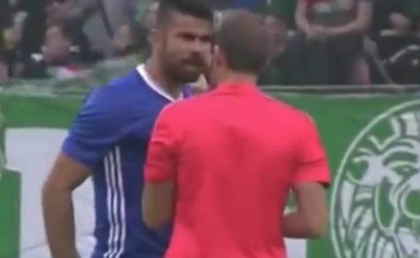 VIDEO: Diego Costa protagoniza una nueva pelea en partido amistosos del Chelsea