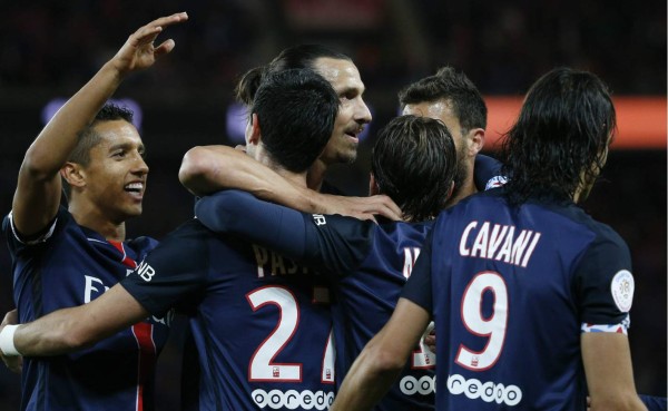 París Saint Germain goleó 3-0 al Guingamp y consolida su liderato