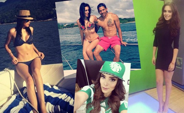 FOTOS: Lluvia Carrillo, la bella pareja mexicana de Javier Aquino