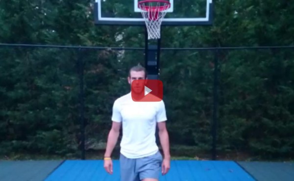 VIDEO: Gareth Bale encesta un balón tras dominarlo con los pies