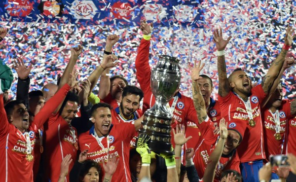 Cada jugador de Chile recibirá casi 180.000 dólares por ganar la Copa América