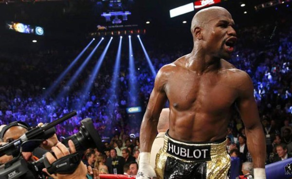 Floyd Mayweather anunció su retiro del boxeo