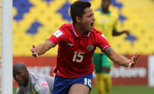 Costa Rica debuta con luchado triunfo sobre Sudáfrica en Mundial Sub-17