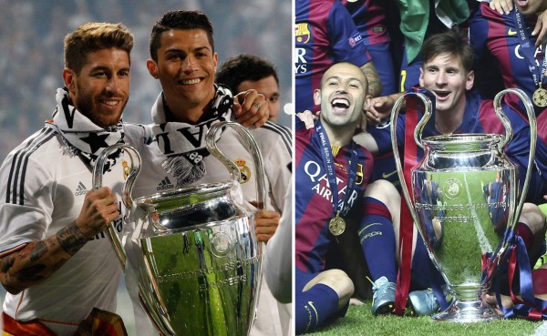 El Real Madrid sigue en cabeza del ránking UEFA pero el Barcelona se acerca